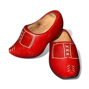 Vintage Dutch Clogs From Netherlands